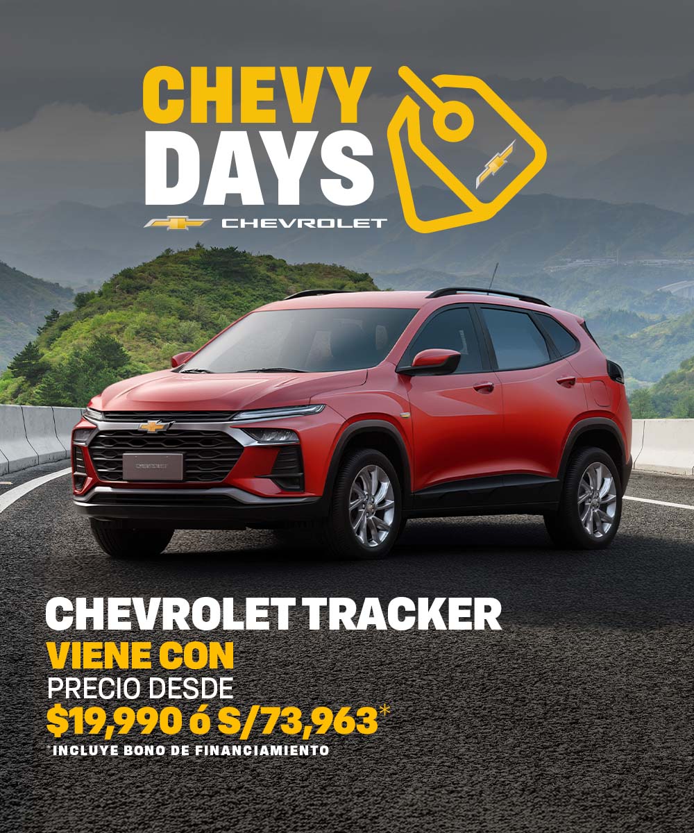 Chevrolet Tracker: camionetas en Carpio