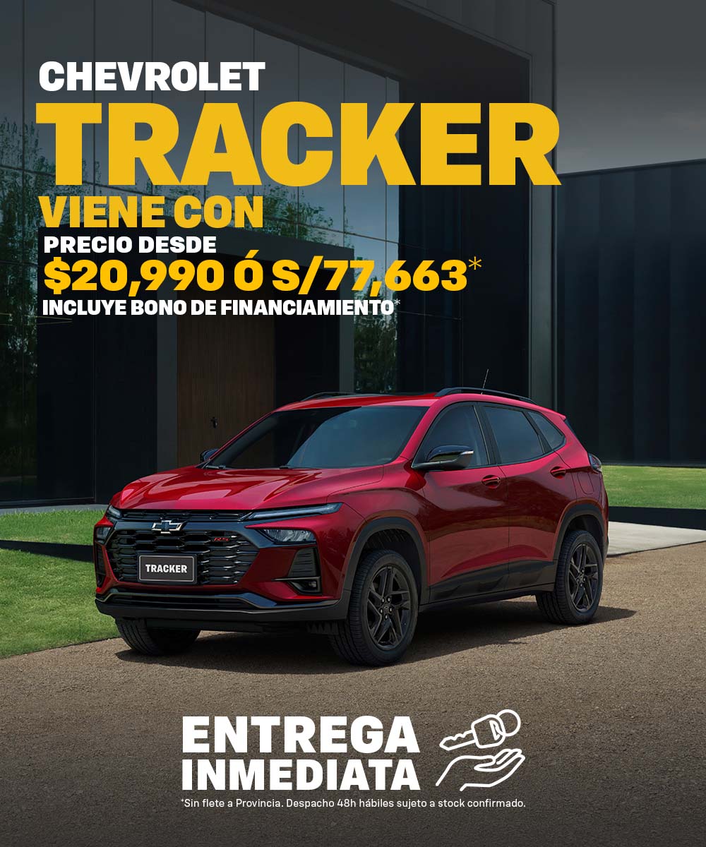 Chevrolet Tracker: camionetas en Carpio
