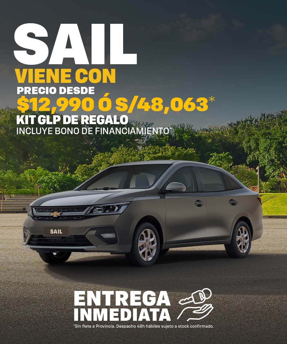 Chevrolet Sail Sedán: autos Chevrolet en Carpio